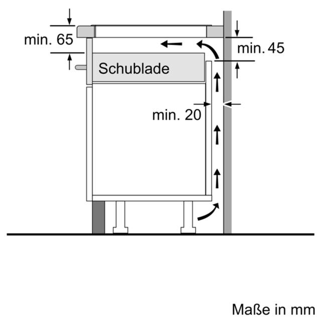 Induktionskochfeld, Scheid Schwarz, - N electroplus cm, 70, Mit aufliegend, NEFF T66SHX4L0, aus 60 küchenplus - Paderborn Rahmen