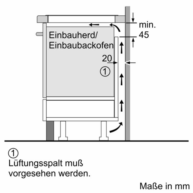 aufliegend, Rahmen NEFF N - Scheid Induktionskochfeld, aus Schwarz, electroplus Mit - T67TTX4L0, cm, Paderborn 70 90, küchenplus
